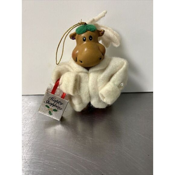 Vintage Avon Holiday Christmas Ornament - Deer Ones Series Ornament - Mrs. Reind - Picture 6 of 6